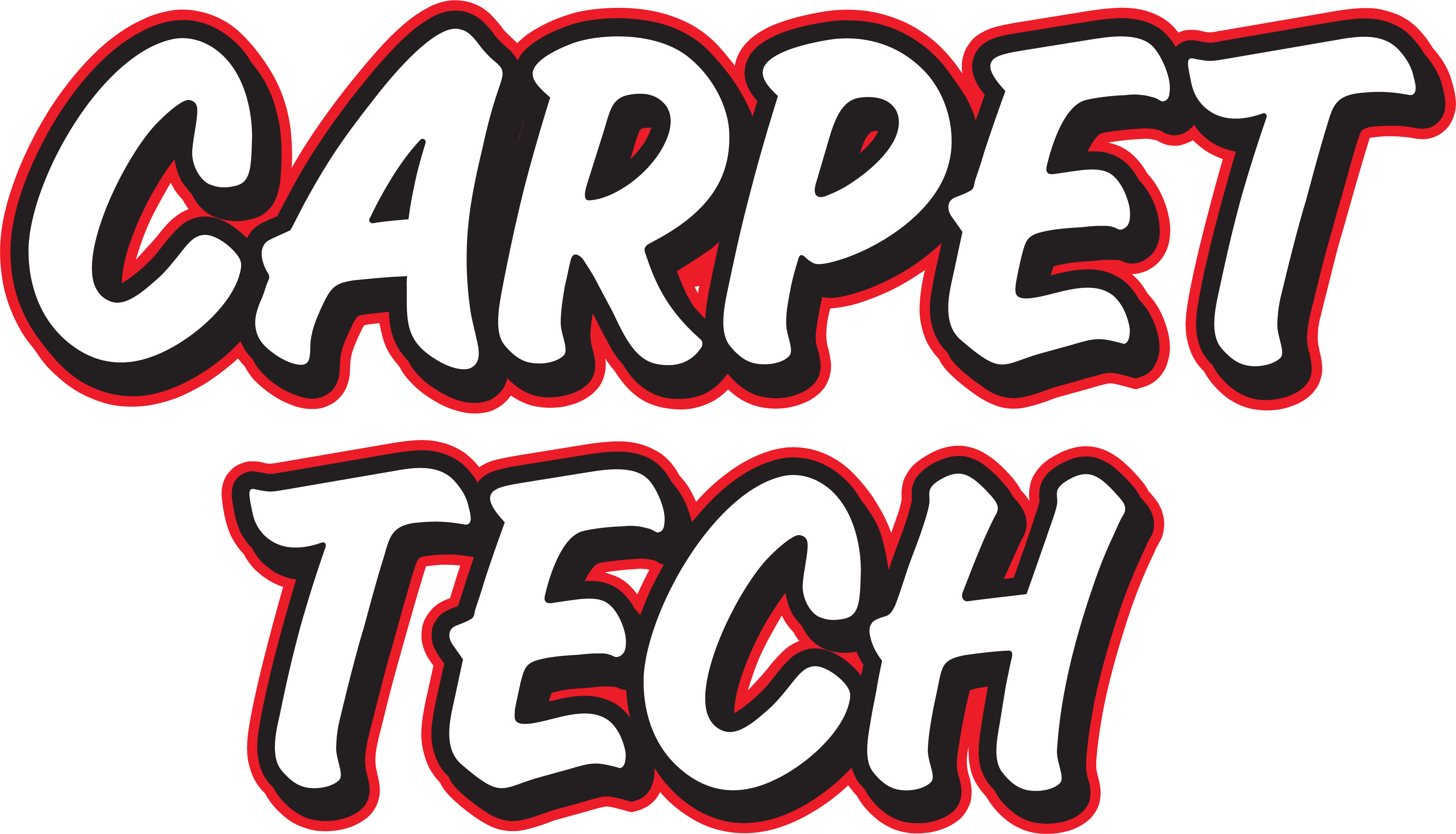 Stacked Carpet Tech Logo